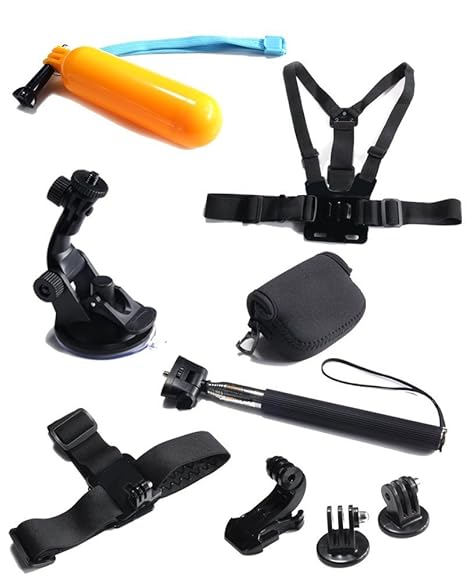 POWERPAK 21 IN 1 GOPRO ACTION CAMERA ACCESSORIES KIT thumbnail 5