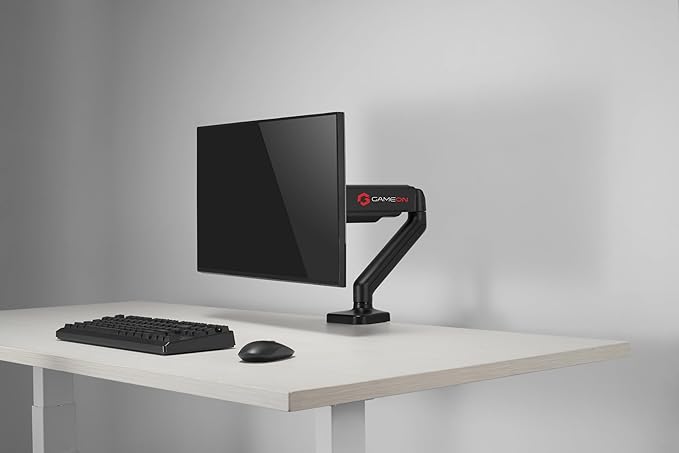 GAMEON SINGLE MONITOR ARM 17 TO 32 INCH BLACK GO-5336 thumbnail 10