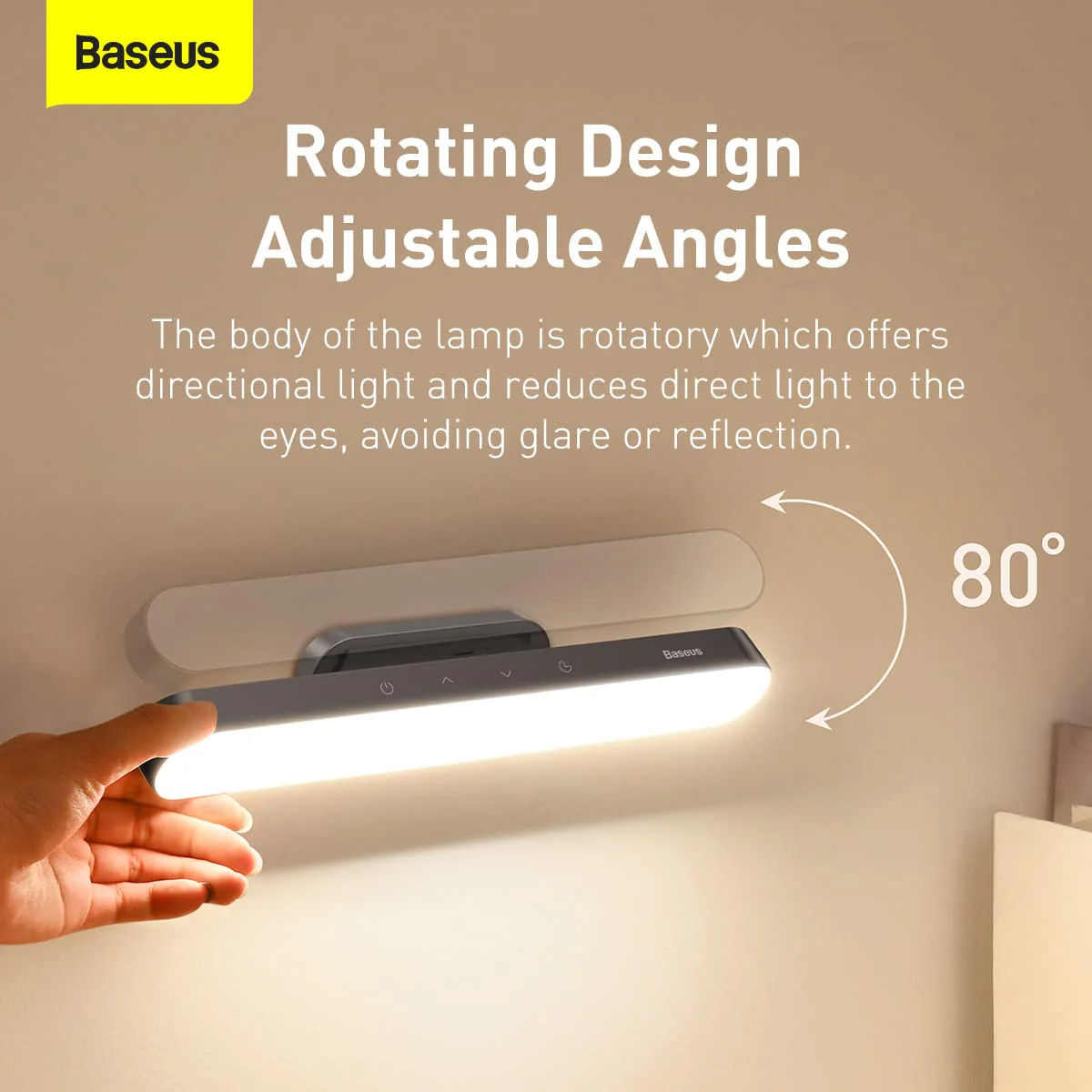 BASEUS MAGNETIC CHARGING DESK LAMP DARK GRAY DGXC-C0G thumbnail 15