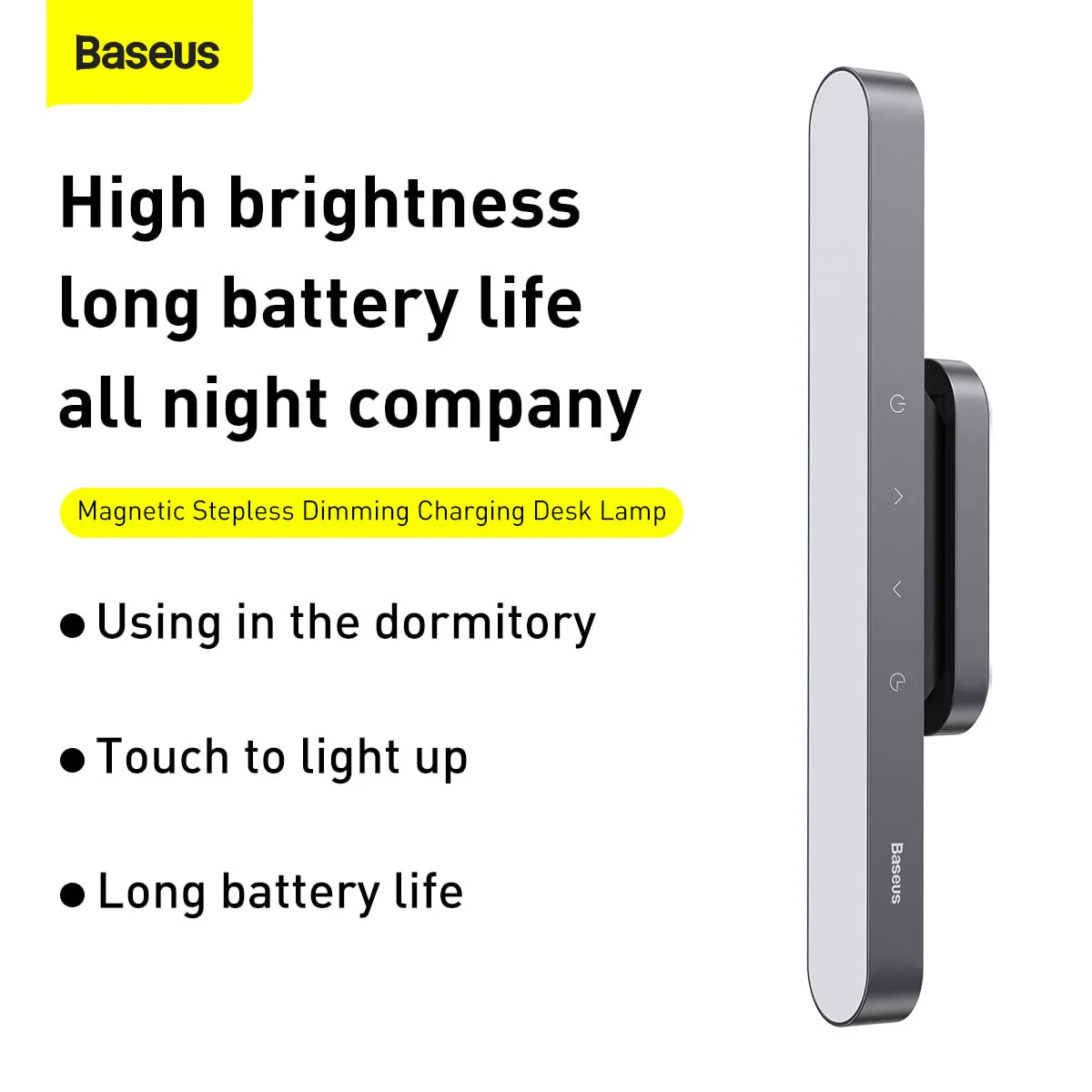 BASEUS MAGNETIC CHARGING DESK LAMP DARK GRAY DGXC-C0G thumbnail 16
