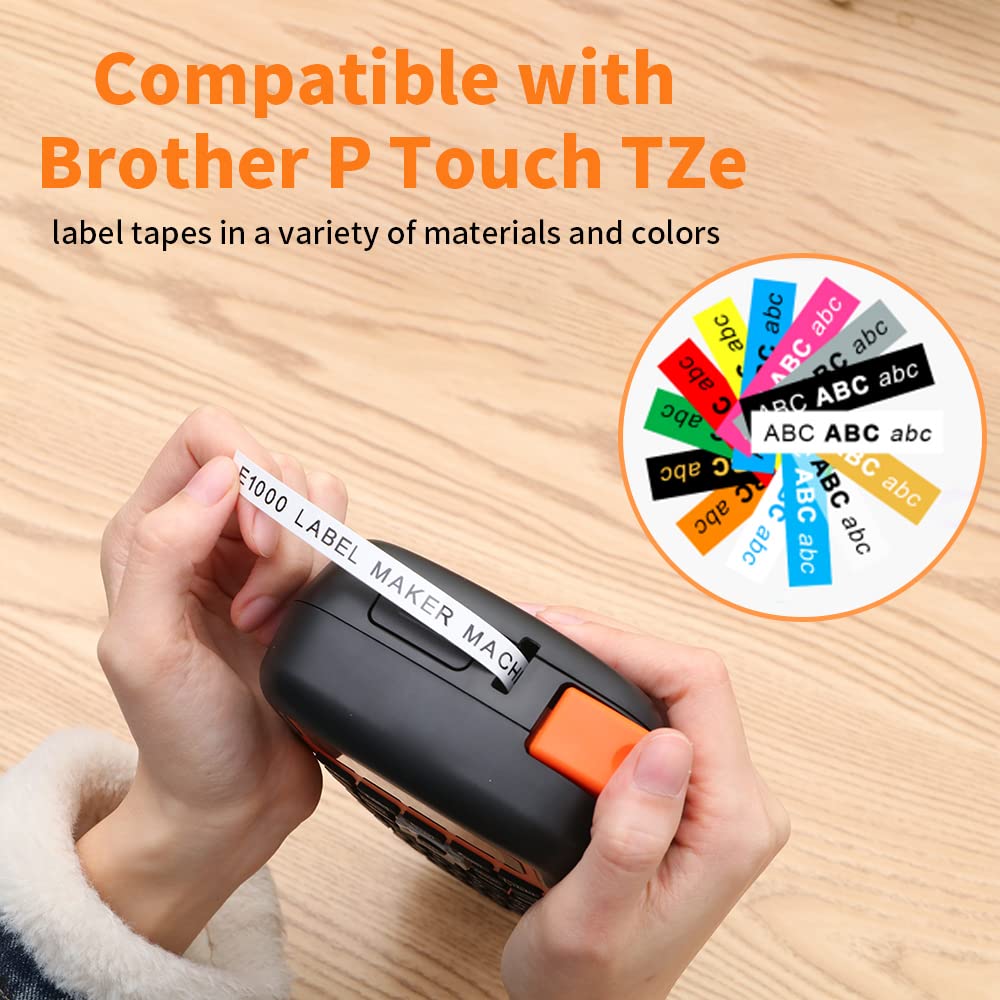 HANDHELD LABEL PRINTER ORANGE E1000 PRO thumbnail 14