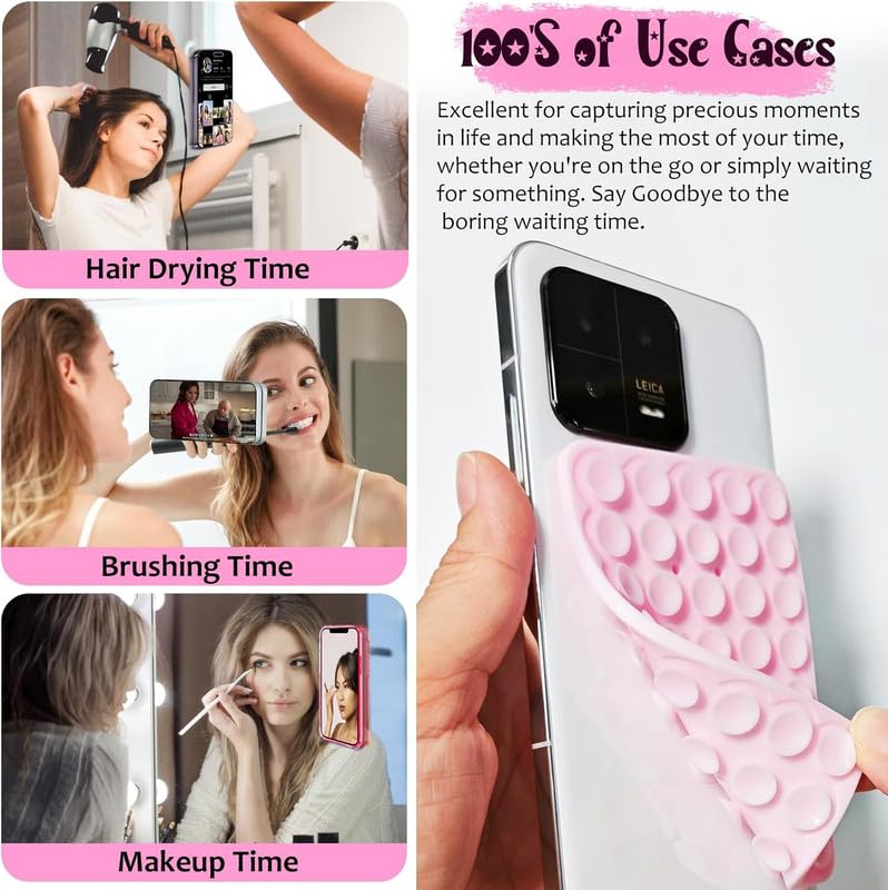 DOUBLE SIDED SUCTION CUP PHONE HOLDER GRAY thumbnail 8