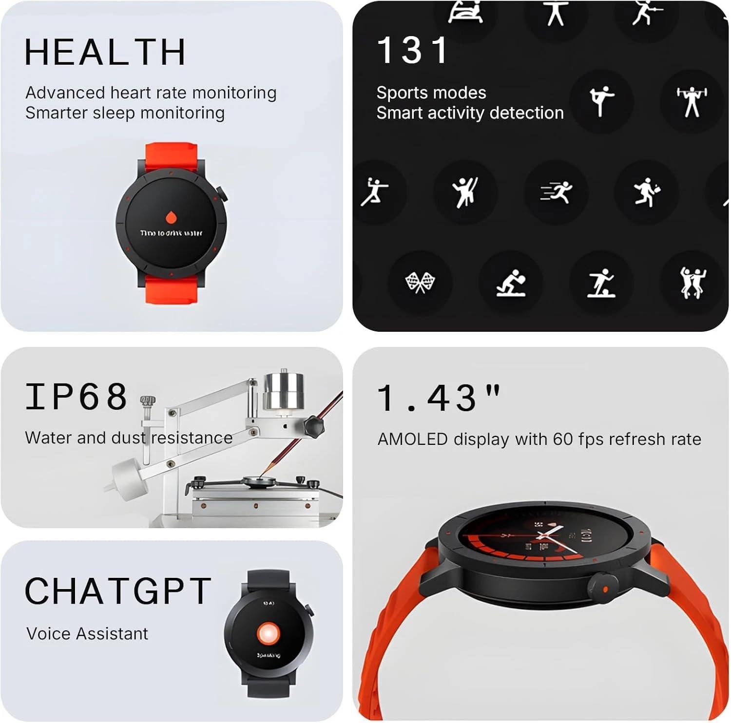 CMF BY NOTHING WATCH 3 PRO AMOLED LIGHT GREY thumbnail 11