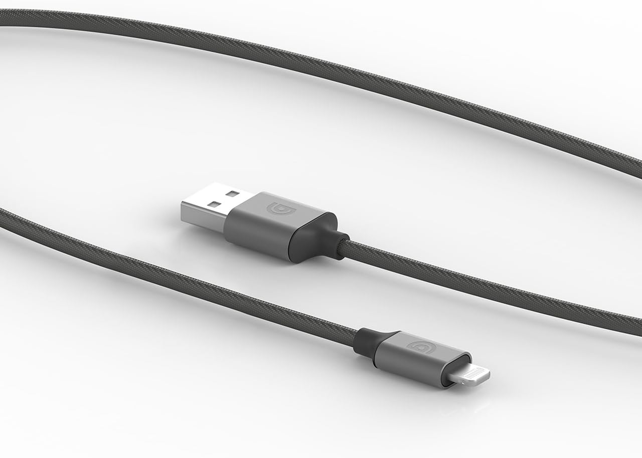 GRIFFIN USB TO LIGHTNING CABLE 5FT GREY GC43432 thumbnail 3