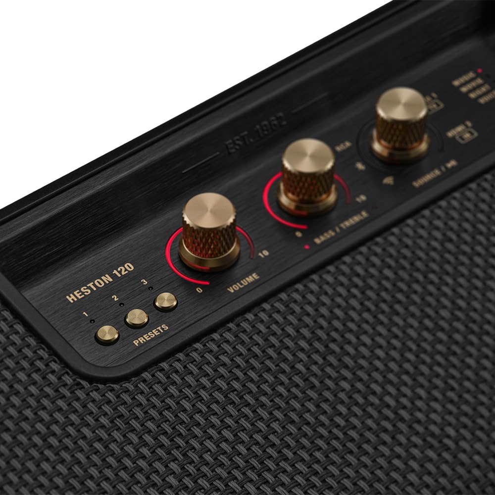 MARSHALL HESTON 120 TV SOUNDBAR BLACK 1006888 thumbnail 12