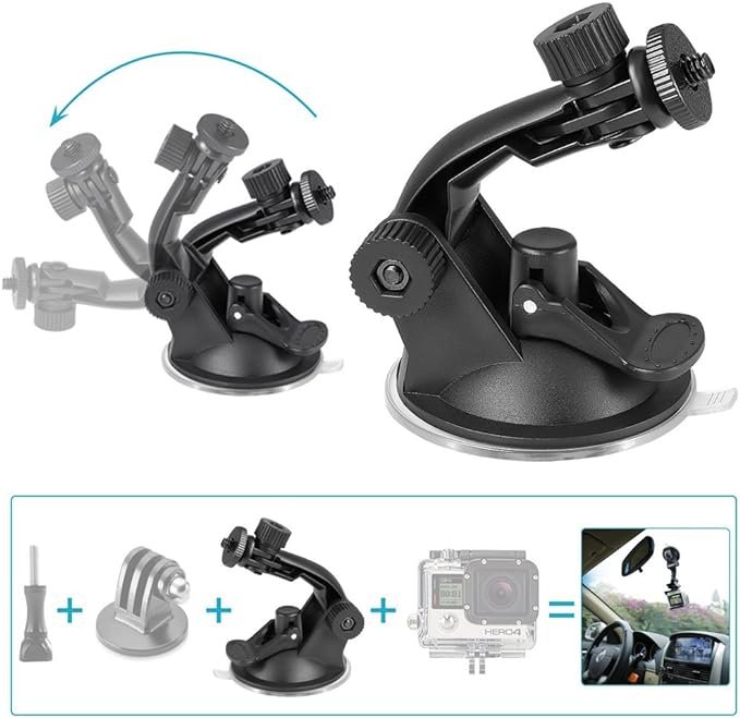 YHTSPORT 20 IN 1 GOPRO ACESSORIES ACTION CAMERA KIT thumbnail 8