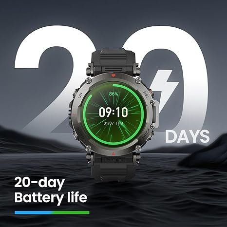 Amazfit T-Rex Ultra Smart Watch (A2142) - Rugged Design, Adventure-Ready, Long Battery Life thumbnail 11