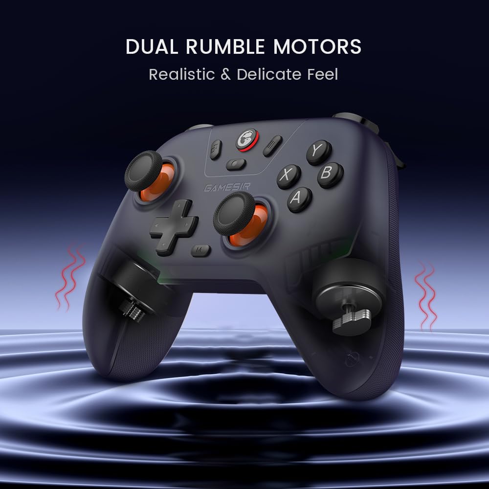 GAMESIR T4 NOVA LITE MULTI PLATFORM WIRELESS GAME CONTROLLER SPACE PURPLE T4N LITE thumbnail 10