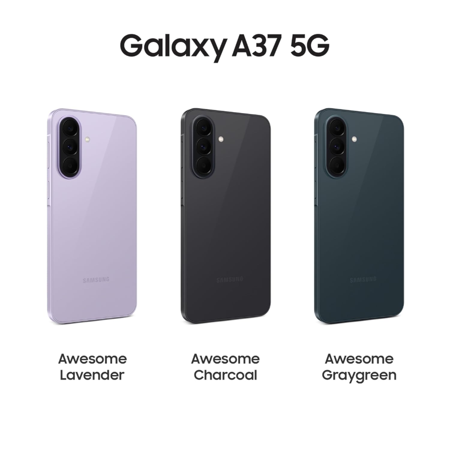 SAMSUNG GALAXY A37 5G 8GB+256GB AWESOME CHARCOAL SM-A376B-DS thumbnail 10