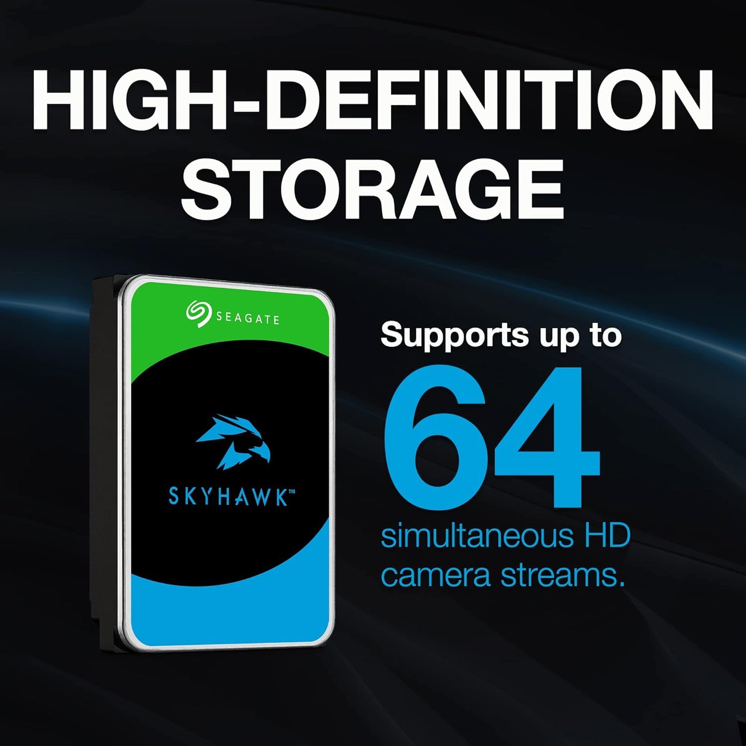 SEAGATE 6TB SKYHAWK 5400RPM 3.5 INCH SATA INTERNAL HARD DRIVE ST6000VX009 thumbnail 21
