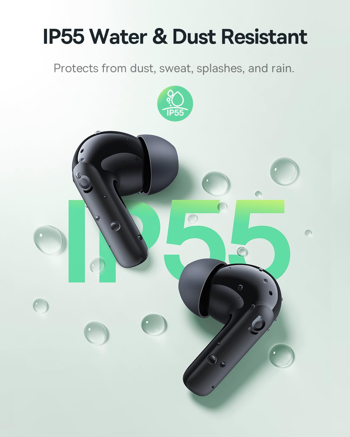 BASEUS BASS BPI NC IN EAR TRUE WIRELESS EARBUDS COSMIC BLACK A0010705BK thumbnail 15