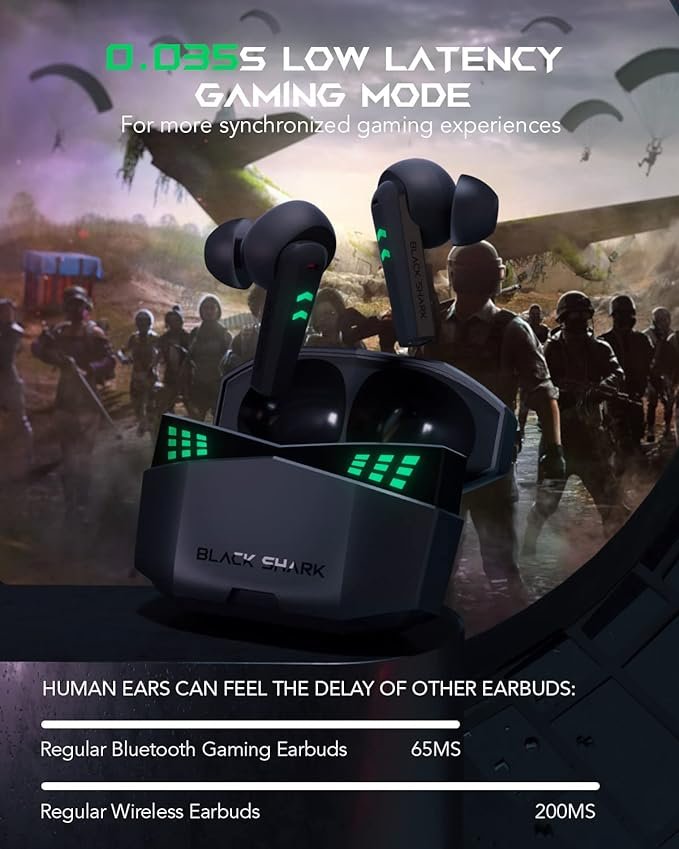 Black Shark Lucifer T6 True Wireless Gaming Earbuds BS-T6 thumbnail 9
