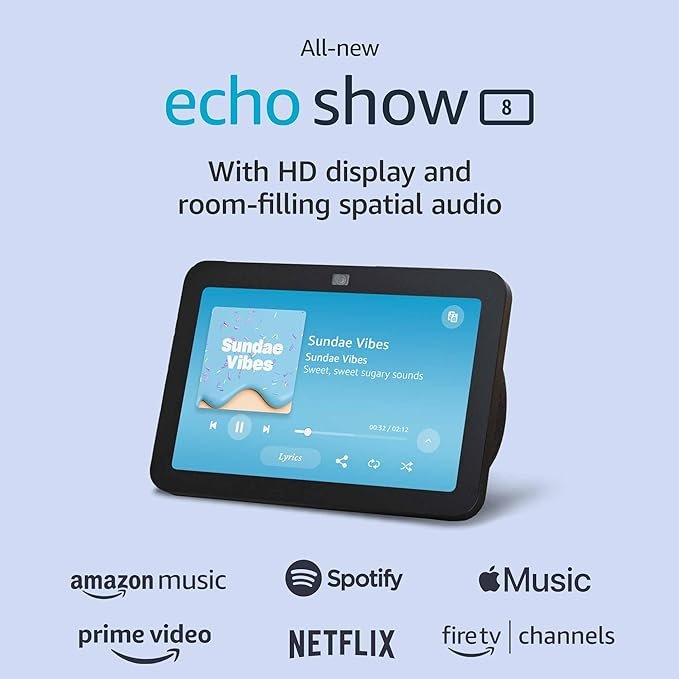 Amazon Echo Show 8 (3rd Gen) - Smart Display with Alexa - R85SD6 thumbnail 7
