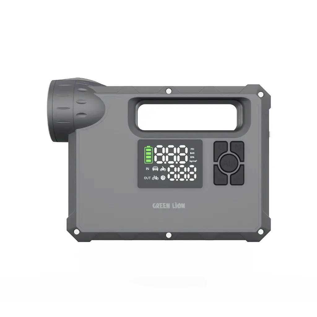 GREEN LION JUMP STARTER JX-84 4L GASOLINE 3L DIESEL ENGINES 16000MAH GREY GNJUMSTJX84GY thumbnail 12