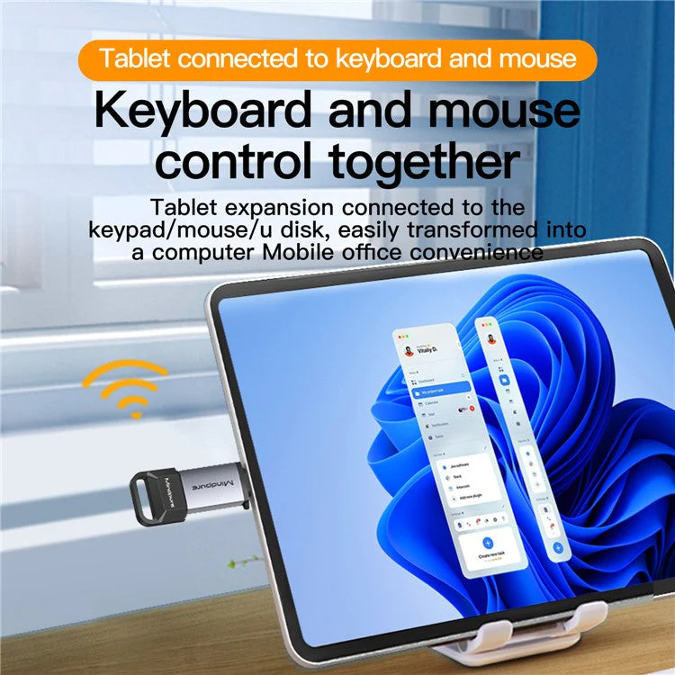 MINDPURE TYPE-C MALE TO USB 3.2 GEN 2 ADAPTER GRAY LX10659 thumbnail 13
