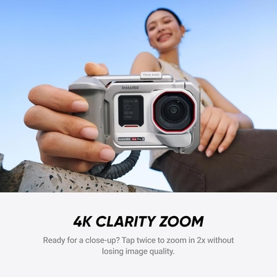INSTA 360 ACE PRO 2 8K AI-POWERED ACTION CAMERA WITH SINGLE BATTERY WHITE CINSBBGA thumbnail 19