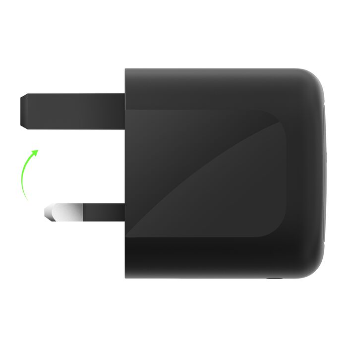 BELKIN BOOST CHARGE PRO DUAL USB C 67W GAN WALL CHARGER BLACK WCH020MYBK thumbnail 7