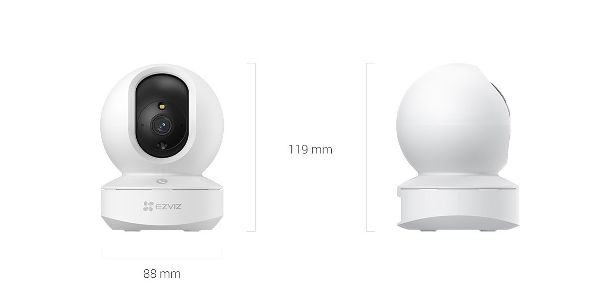 EZVIZ TY1 Pro Smart Home Camera - Full HD 1080P, 360° Pan, Motion Detection thumbnail 6