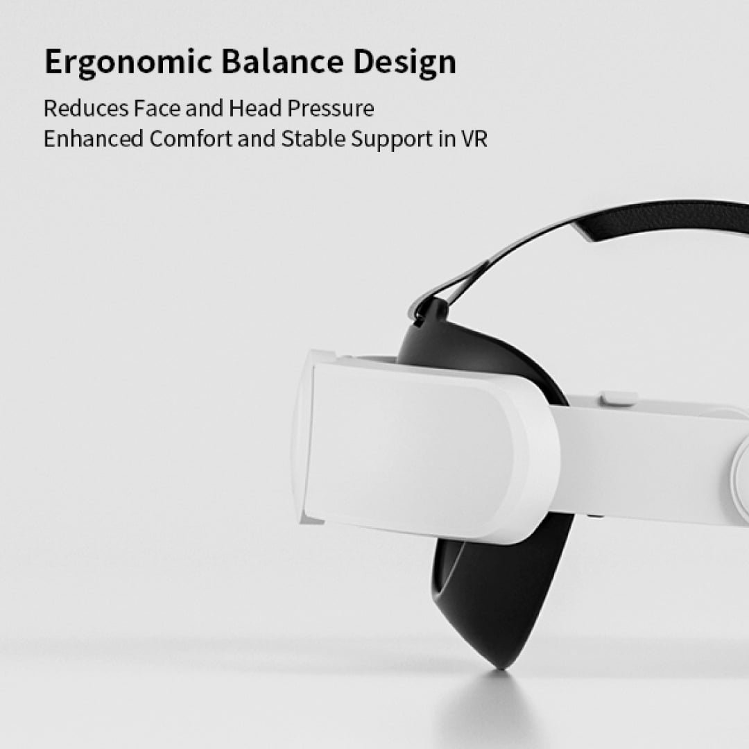 BLUPEBBLE ELITE ADJUSTABLE HEAD STRAP Q3 FOR META QUEST 3 WHITE BP-VRQ3HSTRAP-WH thumbnail 14