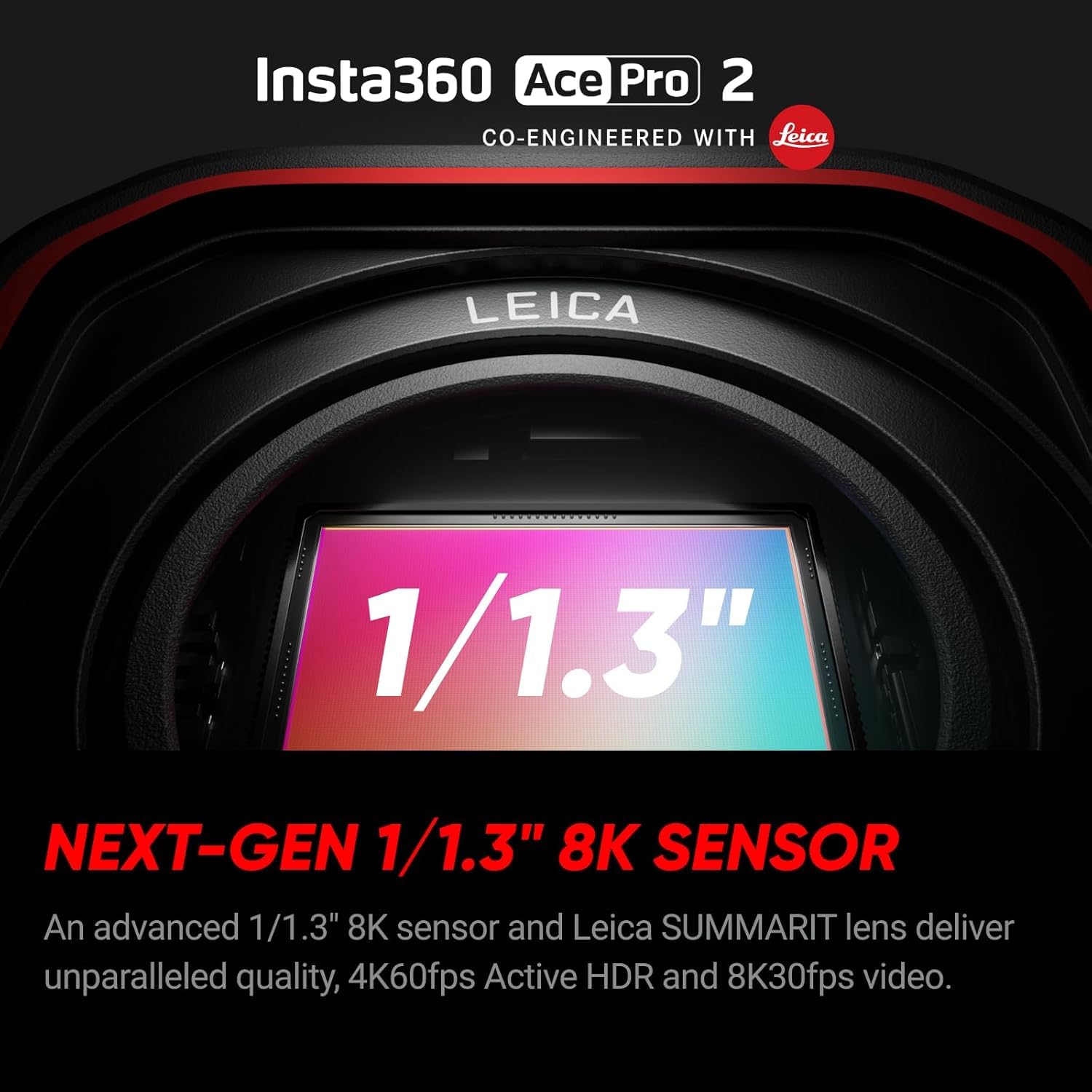 INSTA 360 ACE PRO 2 8K AI-POWERED ACTION CAMERA WITH SINGLE BATTERY BLACK CINSBBGA thumbnail 12