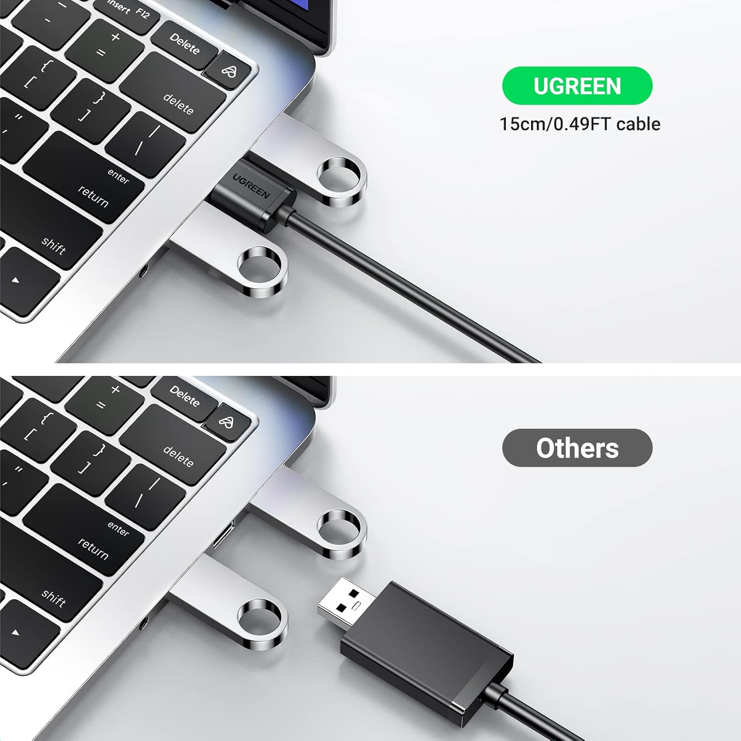 UGREEN USB 2.0 EXTERNAL SOUND ADAPTER BLACK 30724 thumbnail 16