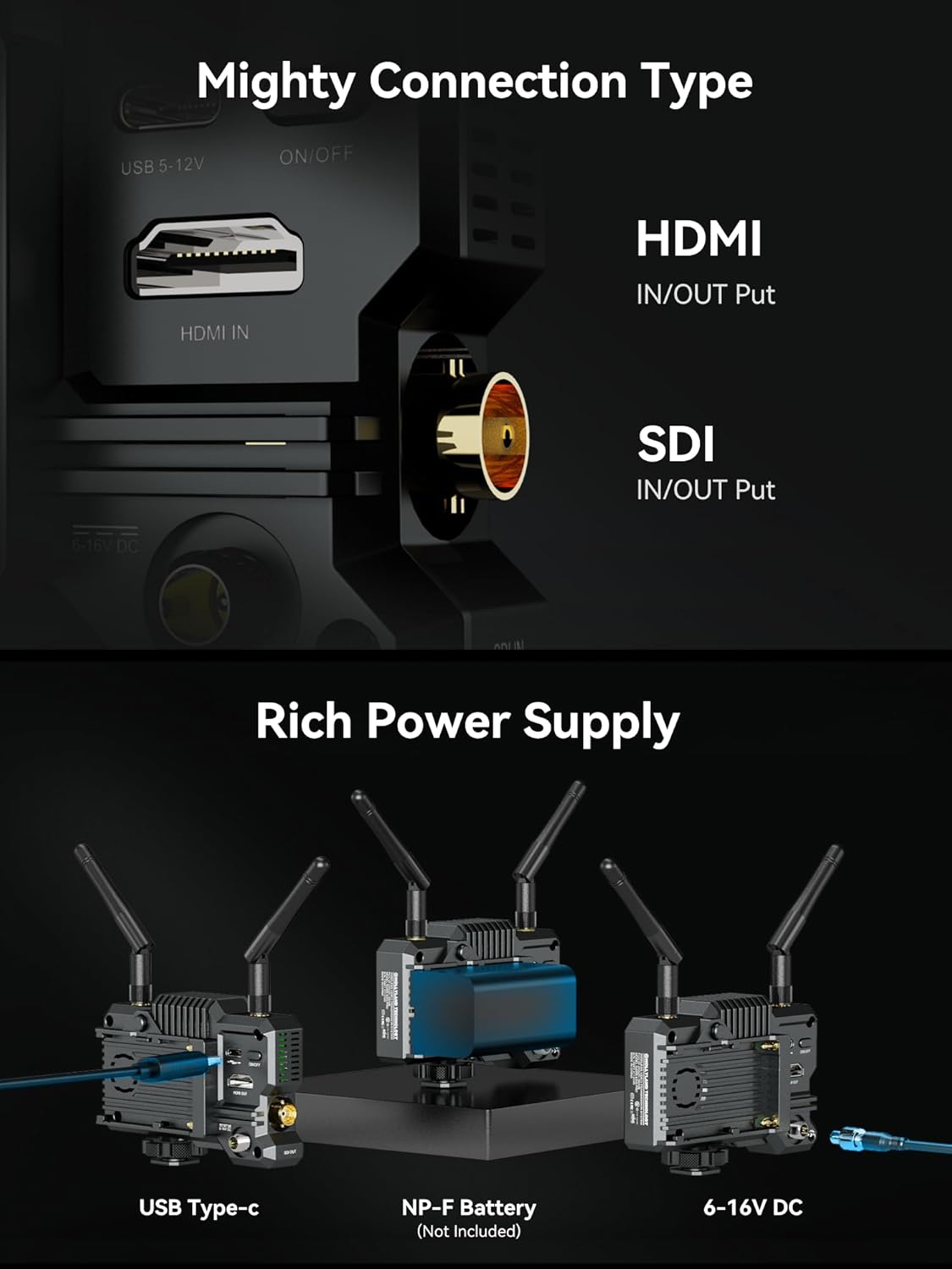 HOLLYLAND MARS 400S PRO II SDI/HDMI WIRELESS VIDEO TRANSMISSION SYSTEM thumbnail 7