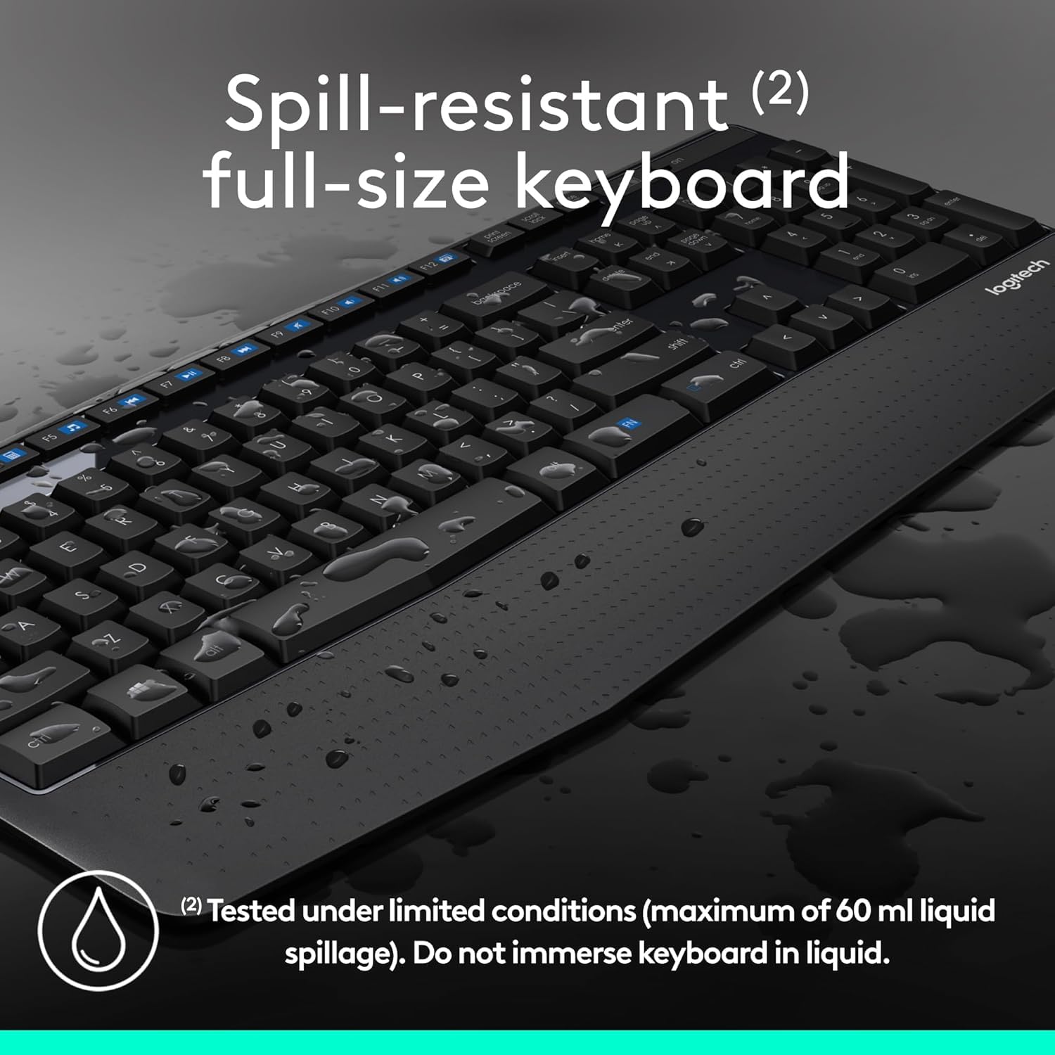 LOGITECH WIRELESS COMBO COMFORT KEYBOARD MK345 920-010068 thumbnail 7