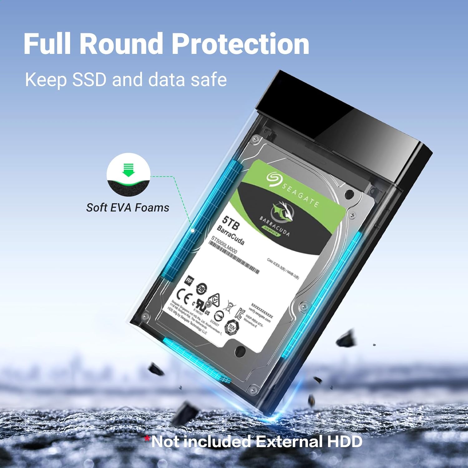 UGREEN 2.5 INCH HARD DRIVE BOX 30848 thumbnail 13