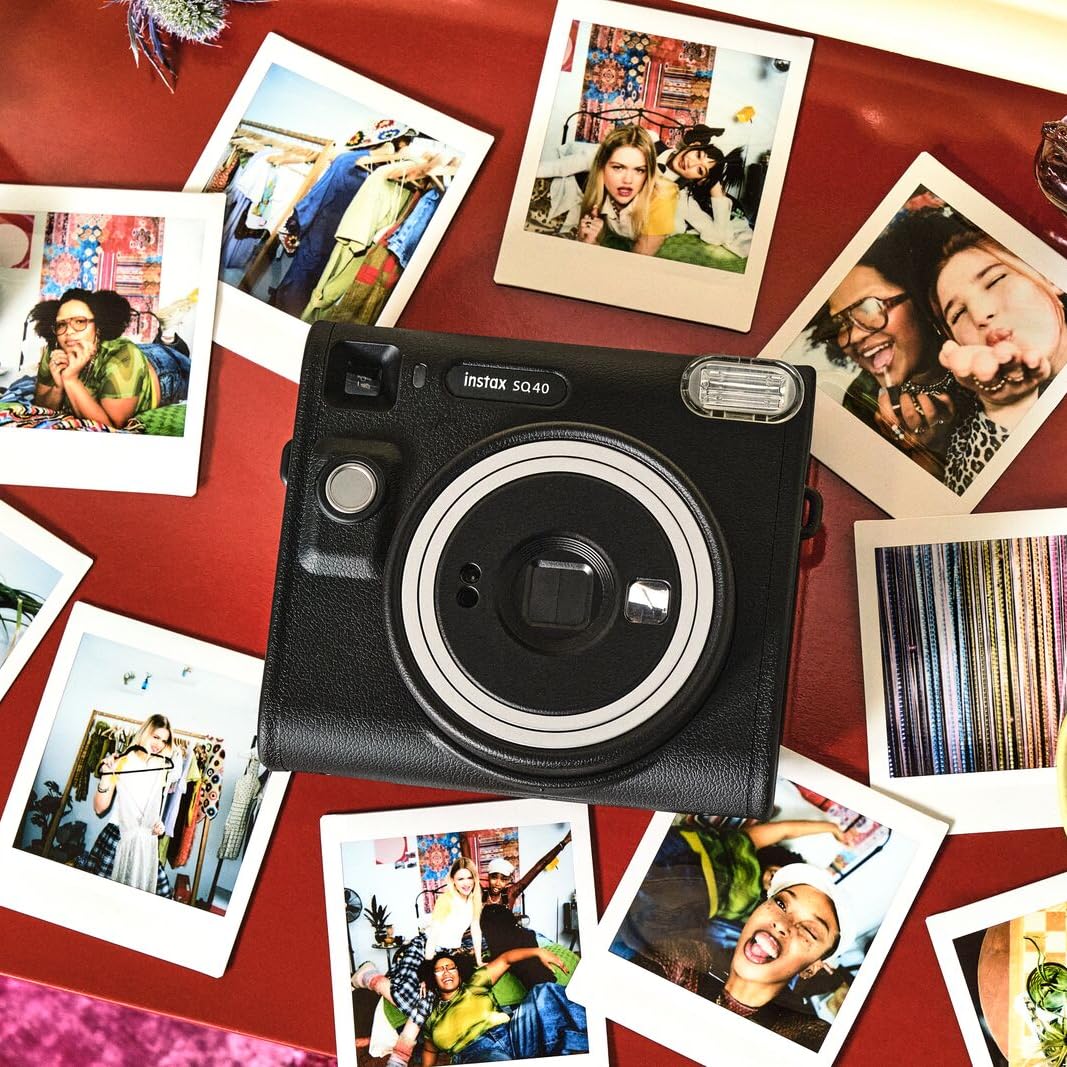 FUJIFILM INSTAX SQUARE SQ 40 INSTANT CAMERA BLACK thumbnail 5
