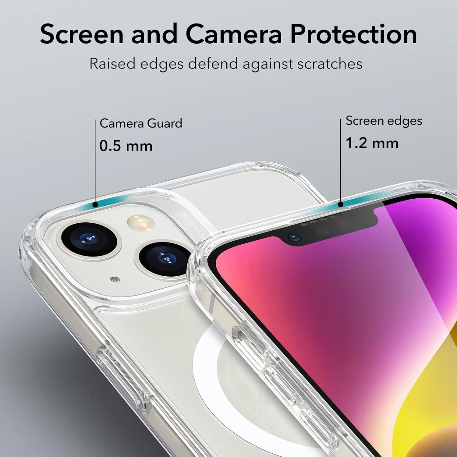 ESR IPHONE 14 PLUS AIR ARMOR HALO LOCK PROTECTION MAGNETIC CASE CLEAR thumbnail 17