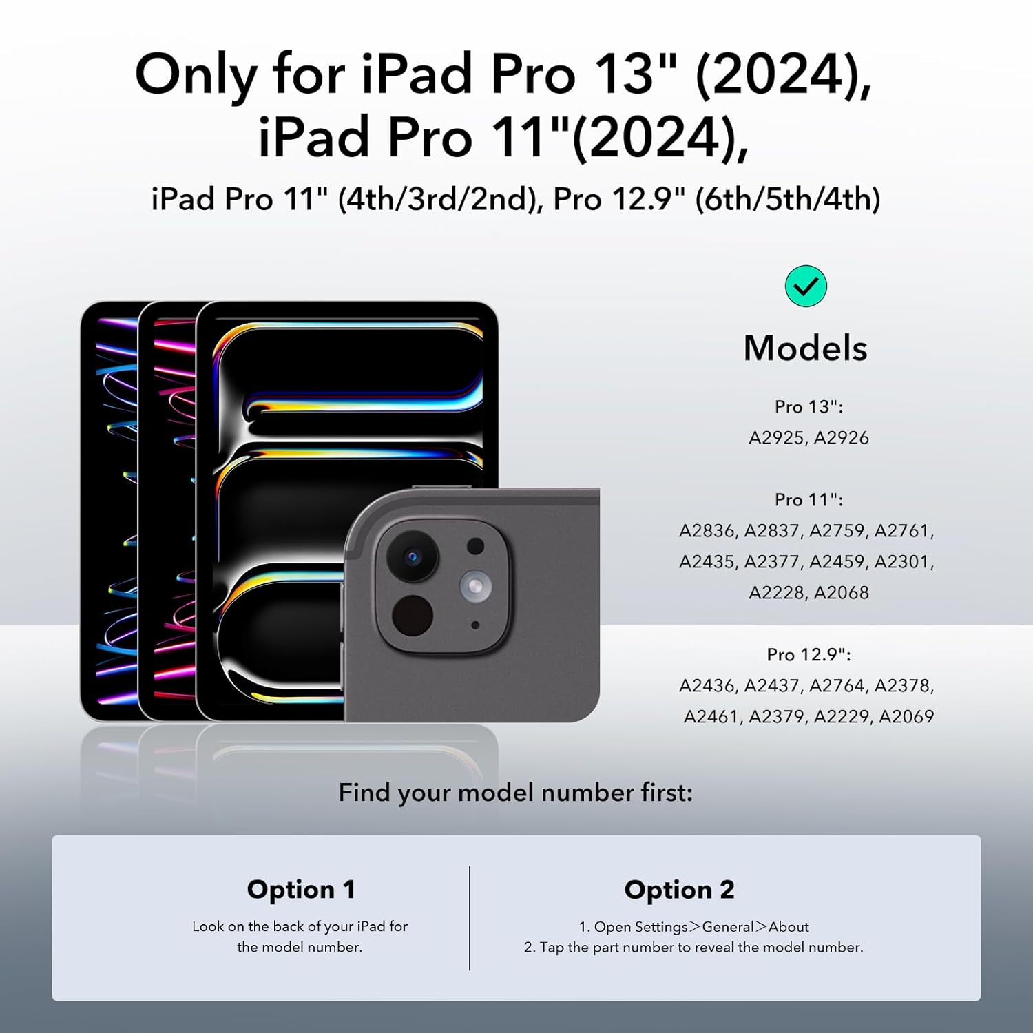 ESR IPAD PRO 11/12.9 INCH CAMERA LENS PROTECTOR thumbnail 10