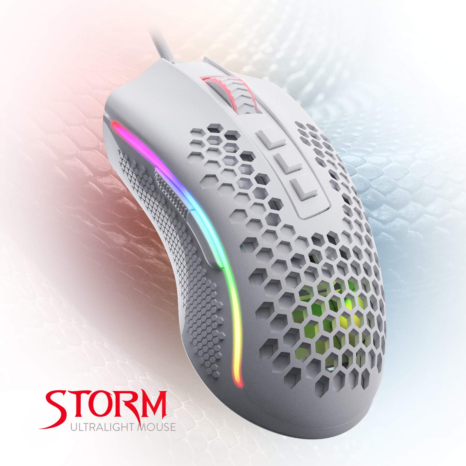 REDRAGON STORM HONEYCOMB WIRED GAMING MOUSE M808-RGB thumbnail 11