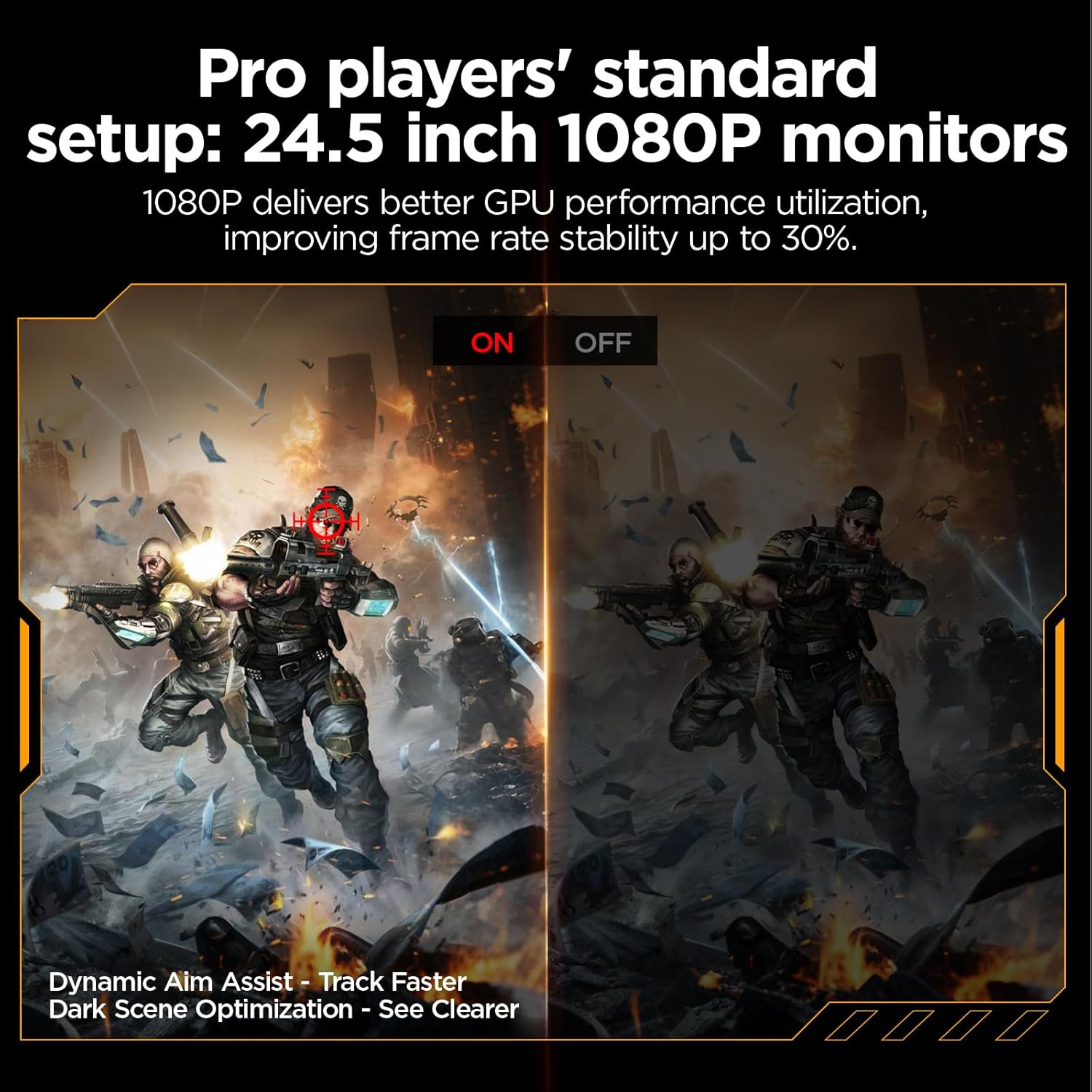 KOORUI 24.5 INCH FHD 1920X1080 200HZ 1MS IPS PANEL GAMING MONITOR G2511P thumbnail 16