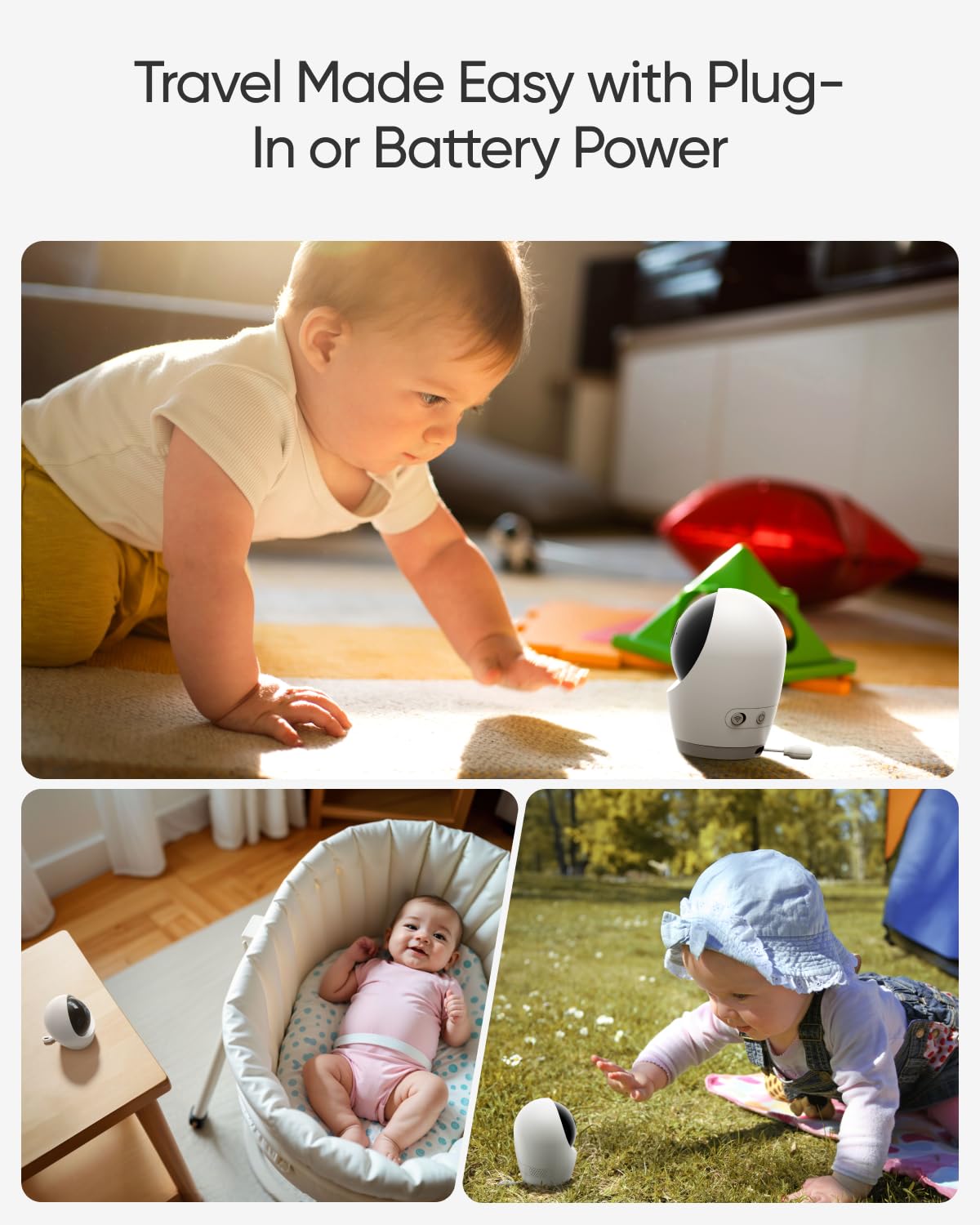 EUFY CAM E21 BABY MONITOR WHITE E8354221 thumbnail 11