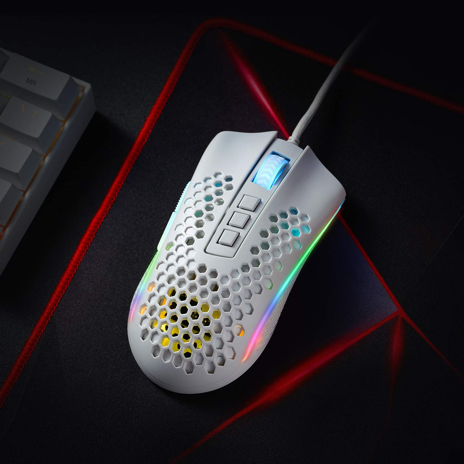 REDRAGON STORM HONEYCOMB WIRED GAMING MOUSE M808-RGB thumbnail 18