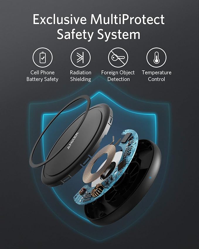 ANKER POWERWAVE II SENSE PAD BLACK B2519KF1 thumbnail 9