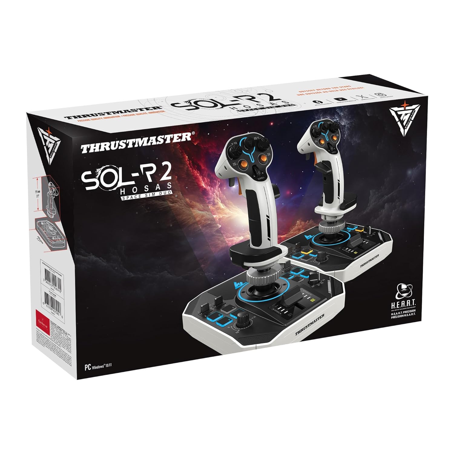 THRUSTMASTER SOL-R 2 HOSAS SPACE SIM DUO TM-JSTK-SOLR-DUO thumbnail 15
