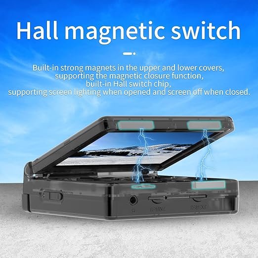 Anbernic RG35XXSP Retro Gaming Console - Linux OS, 64GB, 5500+ Preloaded Games, Portable Design thumbnail 11