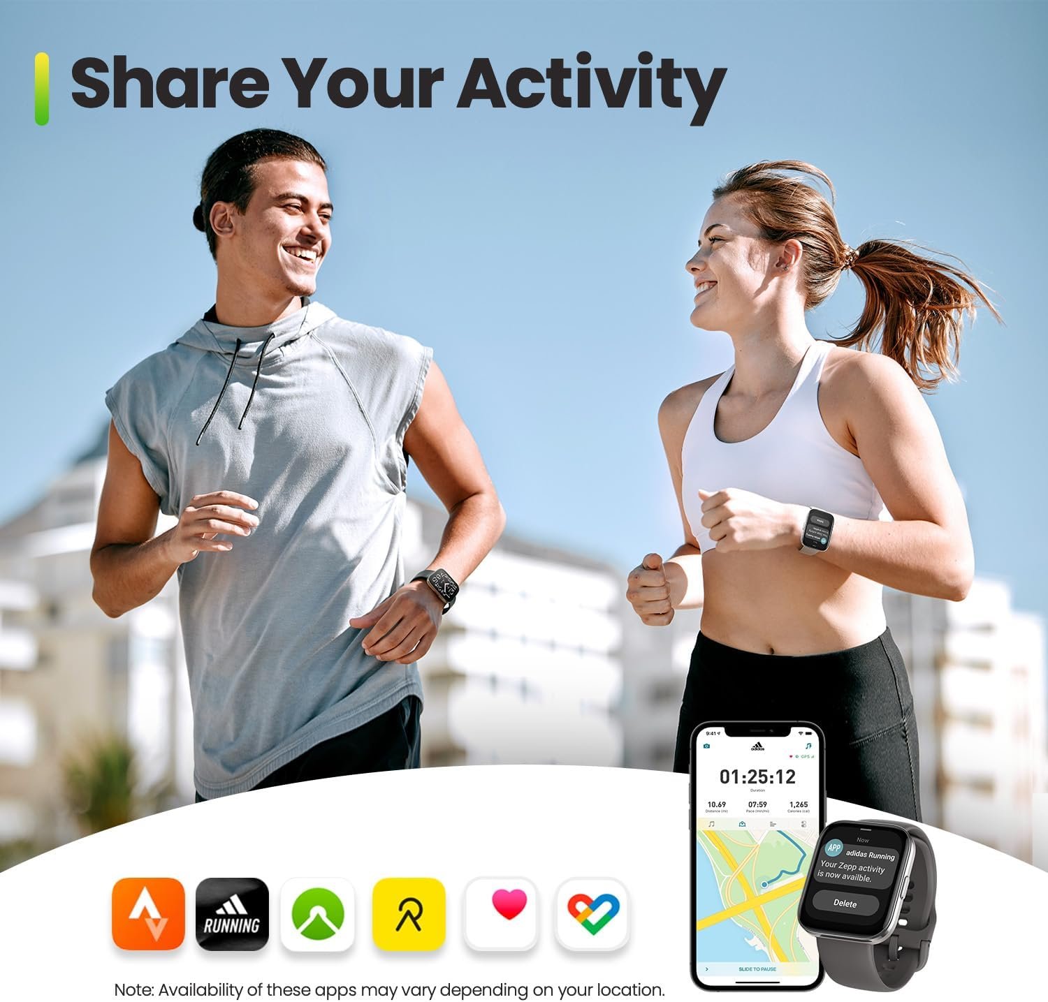 Amazfit Bip 5 Smart Watch - Unity Edition, Fitness Tracking, Long Battery Life thumbnail 9