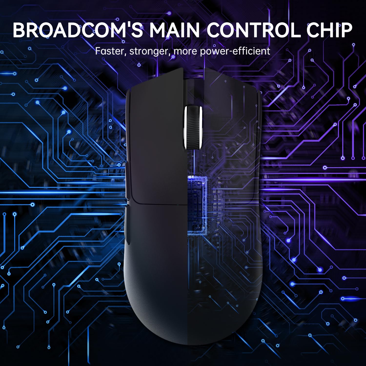 ATTACK SHARK LIGHTWEIGHT WIRELESS GAMING MOUSE WITH RGB CHARGING DOCK BLACK X11 thumbnail 15