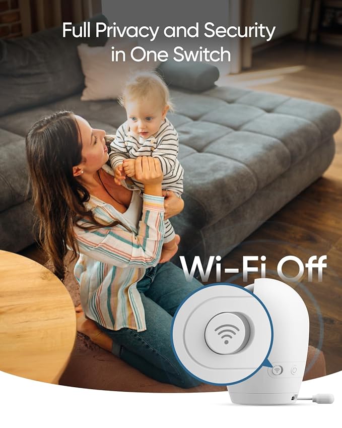 EUFY CAM E20 BABY MONITOR WHITE E8352221 thumbnail 11