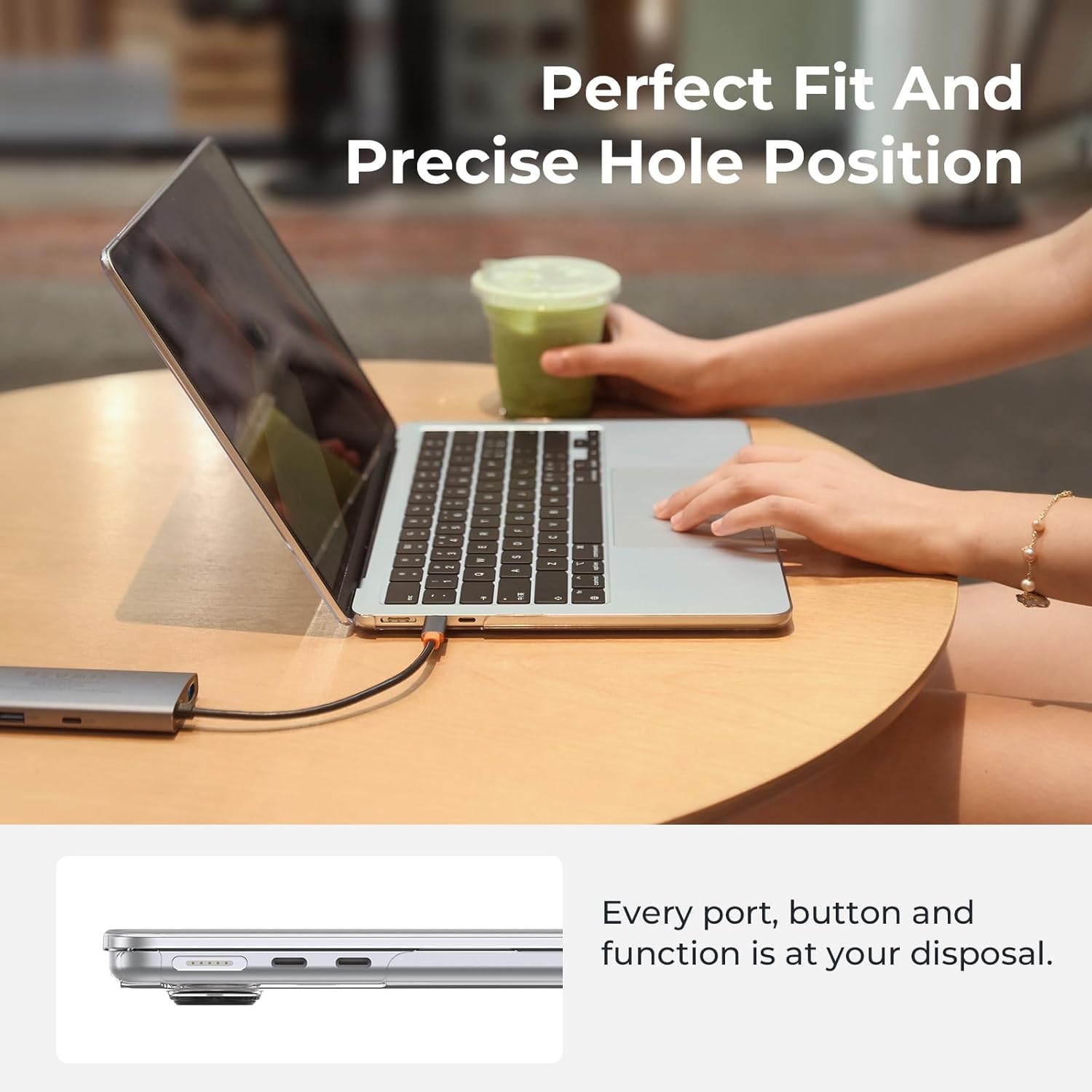 MACBOOK AIR 13 INCH HARDSHELL CASE CLEAR thumbnail 12