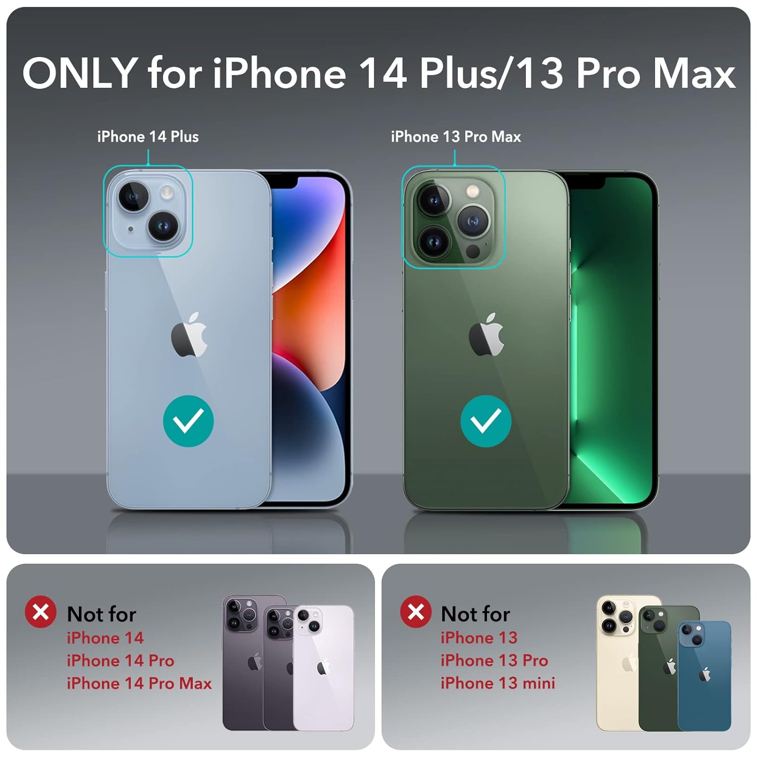 ESR IPHONE 14 PLUS SCREEN SHIELD TEMPERED GLASS SCREEN PROTECTOR ( PACK 1 ) CLEAR thumbnail 9