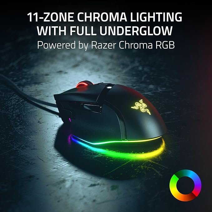 Razer Basilisk V3 35K Wired Gaming Mouse (Black, RZ01-05230100-R3M1) - Precision and Customization for Gamers thumbnail 10