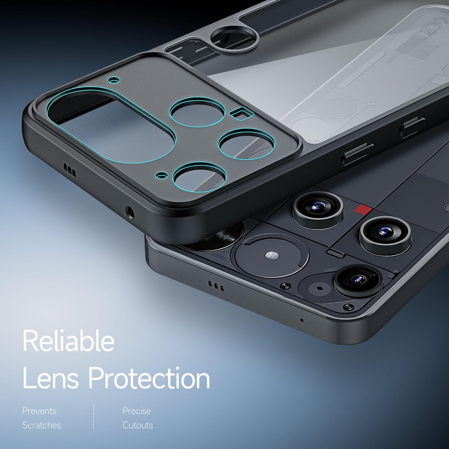 DUXDUCIS NOTHING PHONE 3 AIMO SERIES CASE BLACK AIMO-0408 thumbnail 11