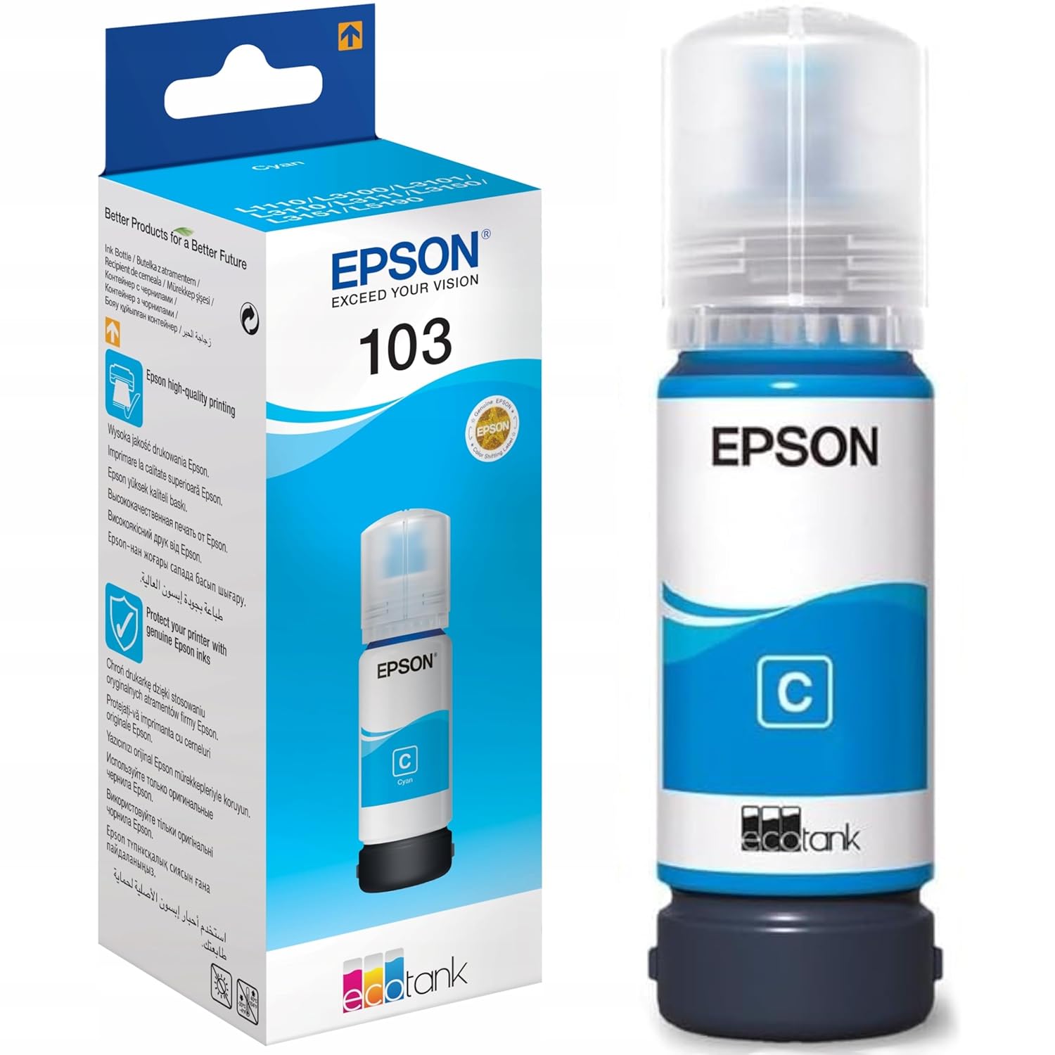 EPSON 103 ECOTANK CARTRIDGE CYAN thumbnail 6