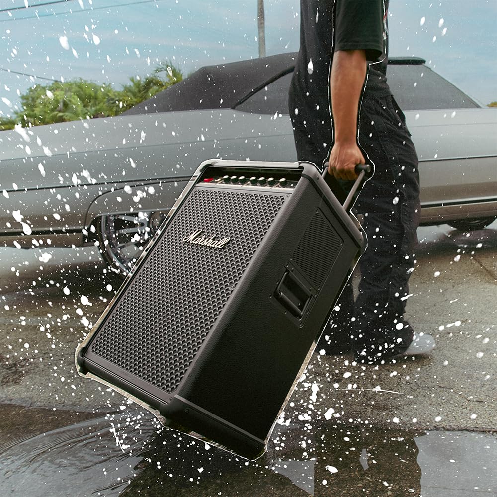 MARSHALL BROMLEY 750 PARTY SPEAKER BLACK AND BRASS thumbnail 12