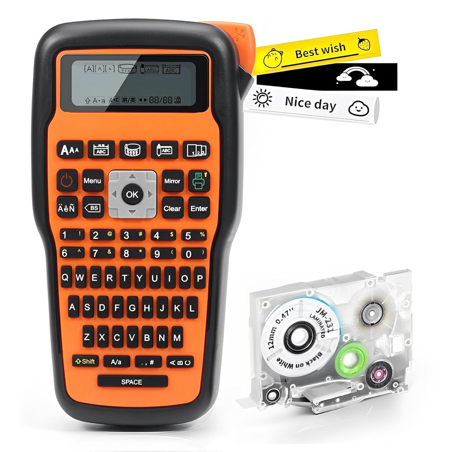 HANDHELD LABEL PRINTER ORANGE E1000 PRO thumbnail 11