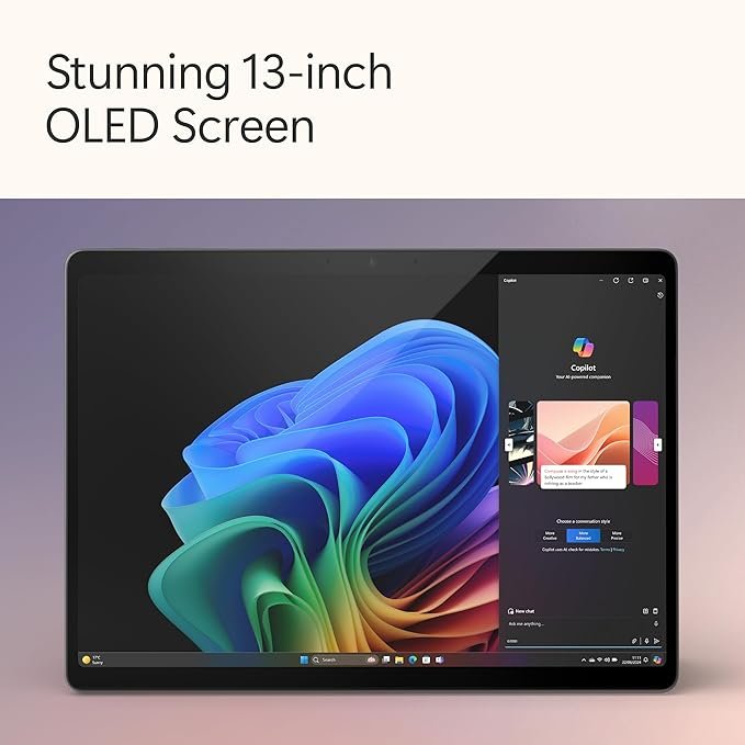 Microsoft Surface Pro 11th Edition (ZHY-00026) - Snapdragon X Plus, 16GB RAM, 512GB SSD, Windows 11 thumbnail 12