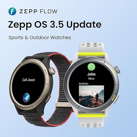 Amazfit Cheetah 47mm Smart Watch (A2294) - Round Dial, Speedster Grey, GPS, Fitness Tracking thumbnail 11